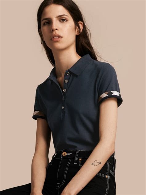 polo burberry femme